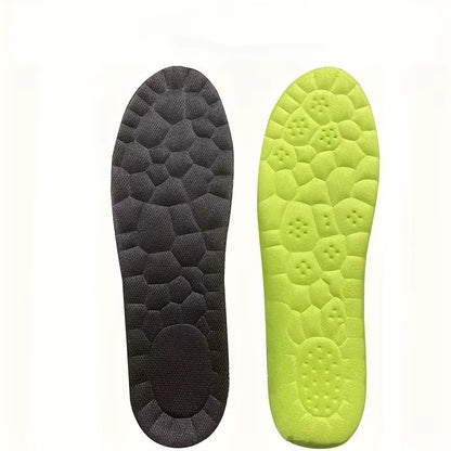 1Pair Sponge Sports Shoe Insoles, Shock-Absorbing, Comfortable, Breathable, for Men, Women, Running Accessories