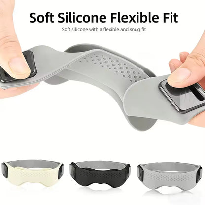1/2Pcs Silicone Patellar Tendon Support Strap Adjustable Knee Support Pads for Men Women Sports, Running, Tennis, Jumpers Knee